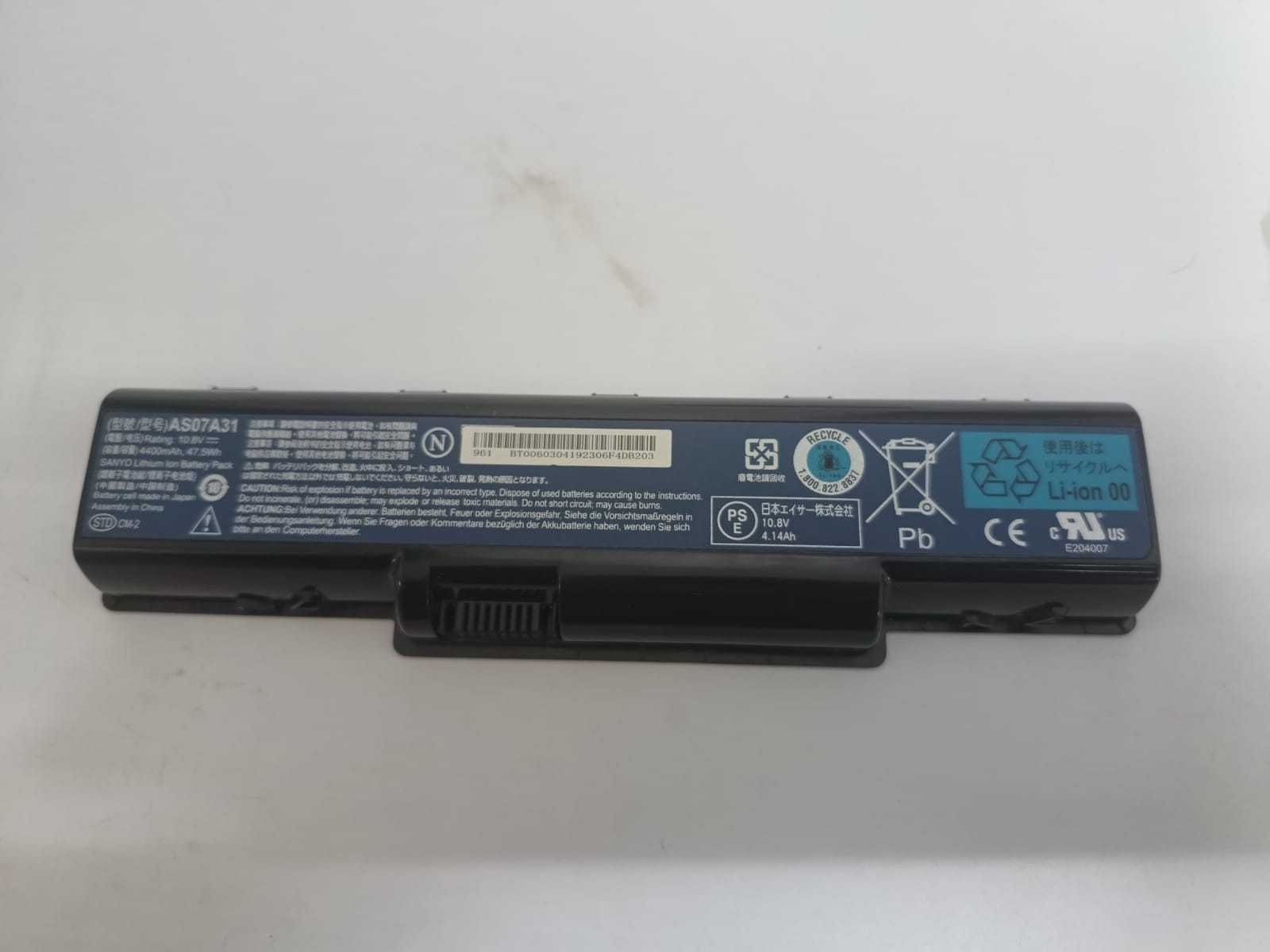 Bateria do laptopa Acer Aspire 5737 Series.