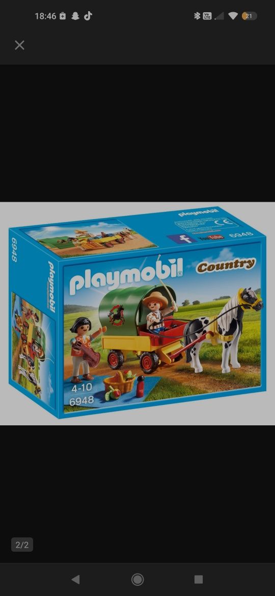 Sprzedam bryczkę Playmobil