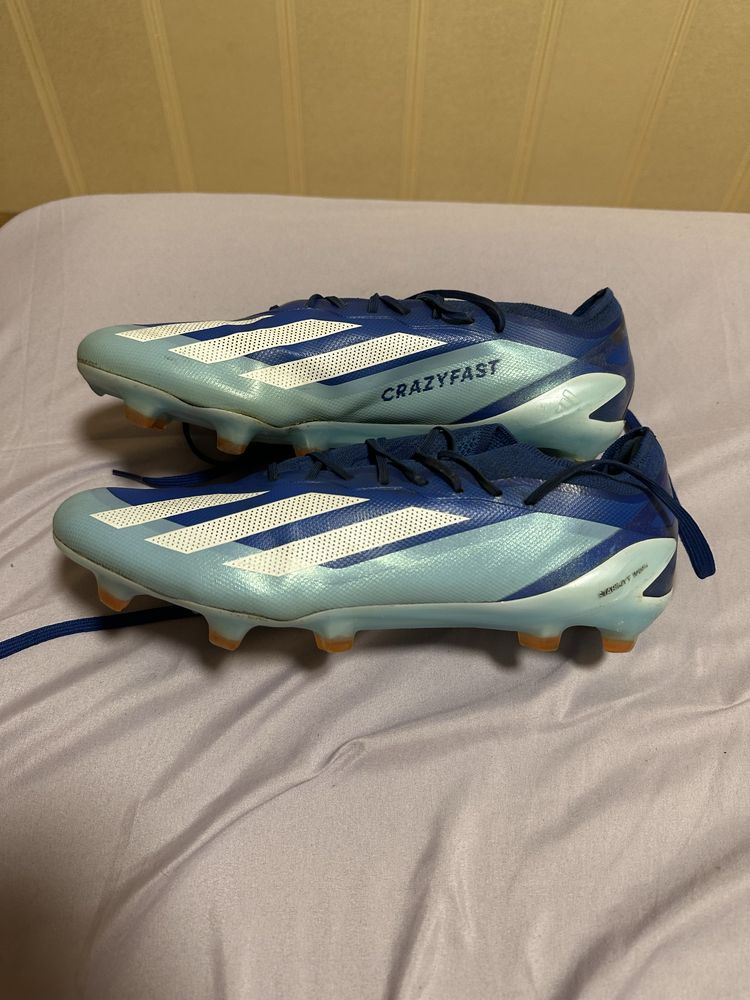 Оригінал! Професійні копочки Adidas X Crazyfast.1 FG, розмір 43