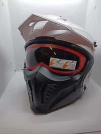 Kask LS2 OF606 DRIFTER wypinana szczęka, na motor/skuter/cross, enduro