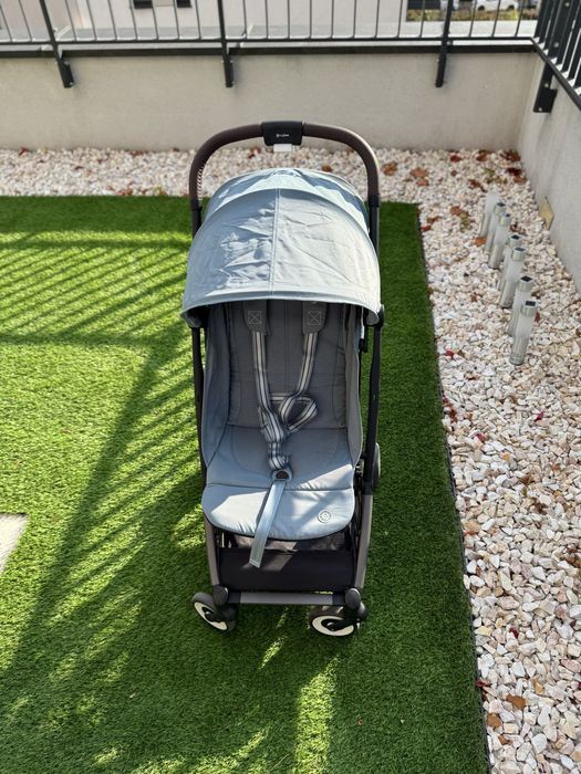 Cybex Orfeo stormy blue jak nowy gwarancja !