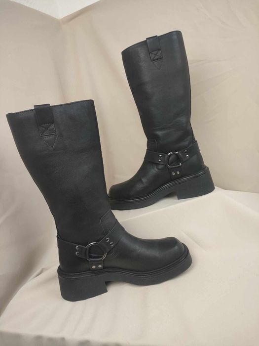 Długie kozaki damskie Bronx