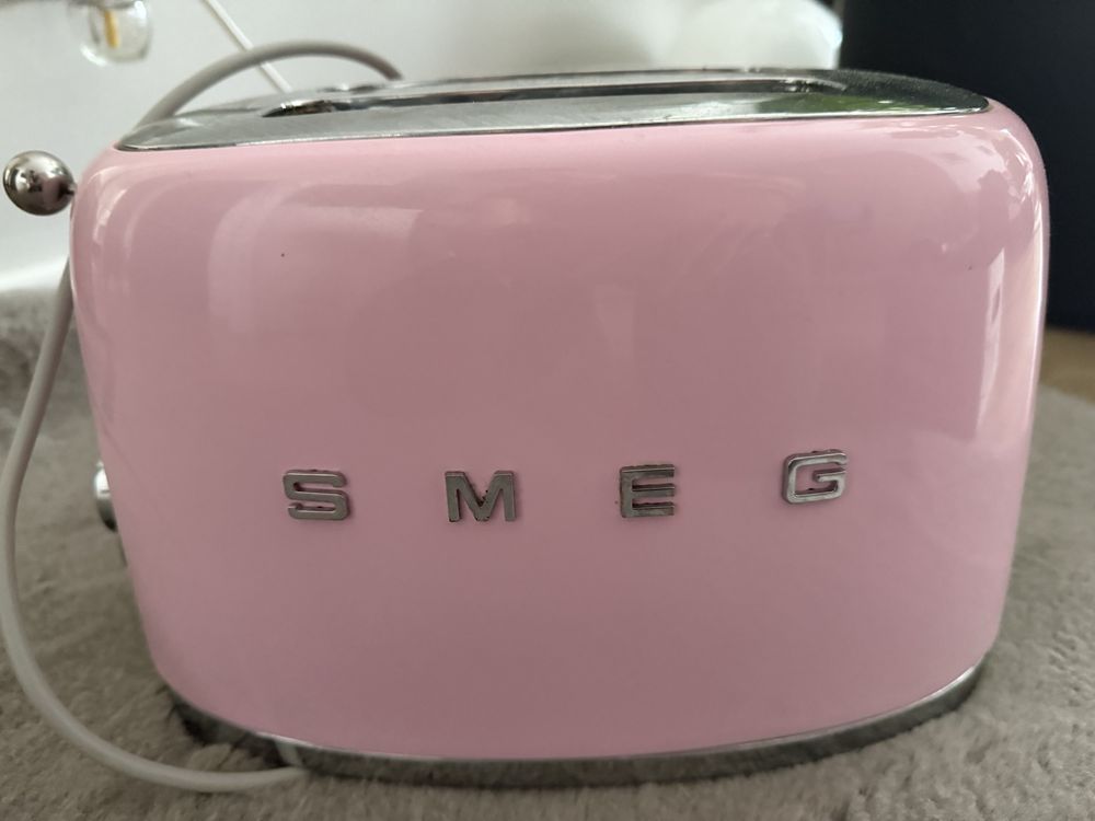 Smeg toster rozowy