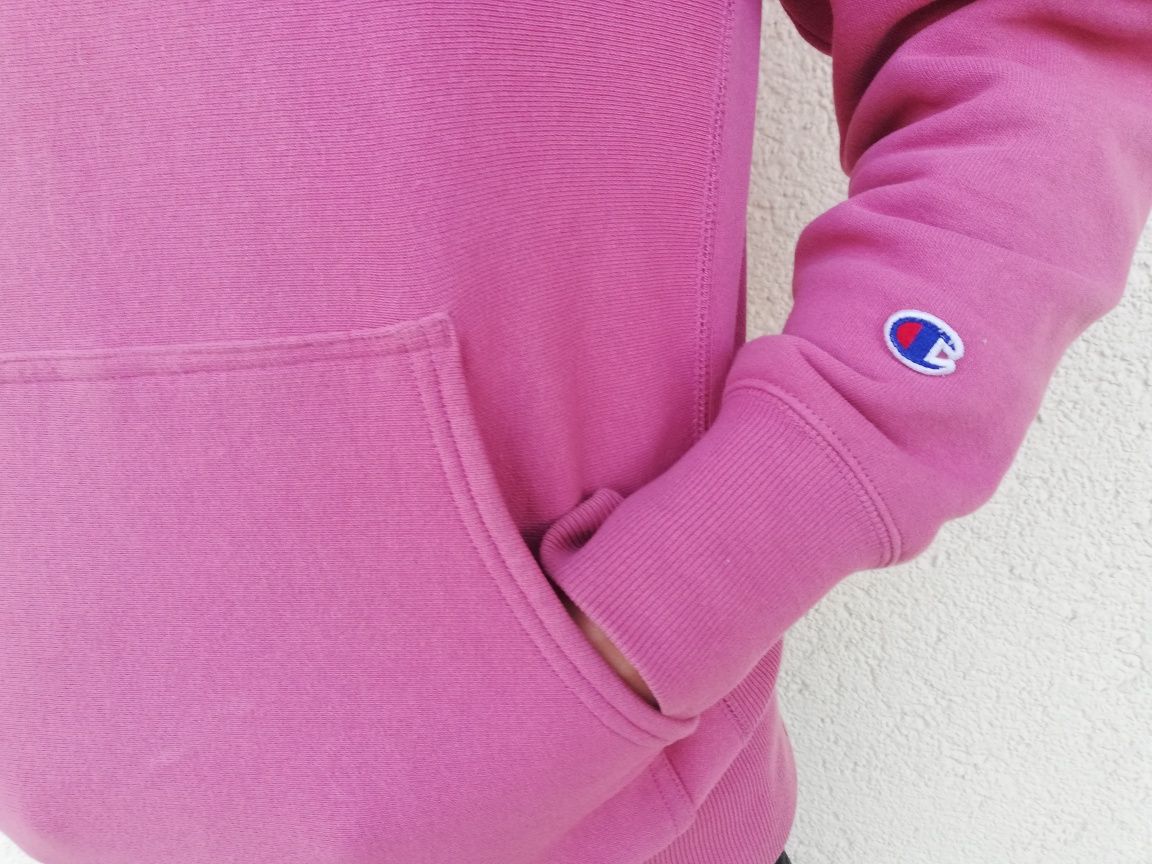 Bluza Champion Reverse Wear Big Script Hooded M