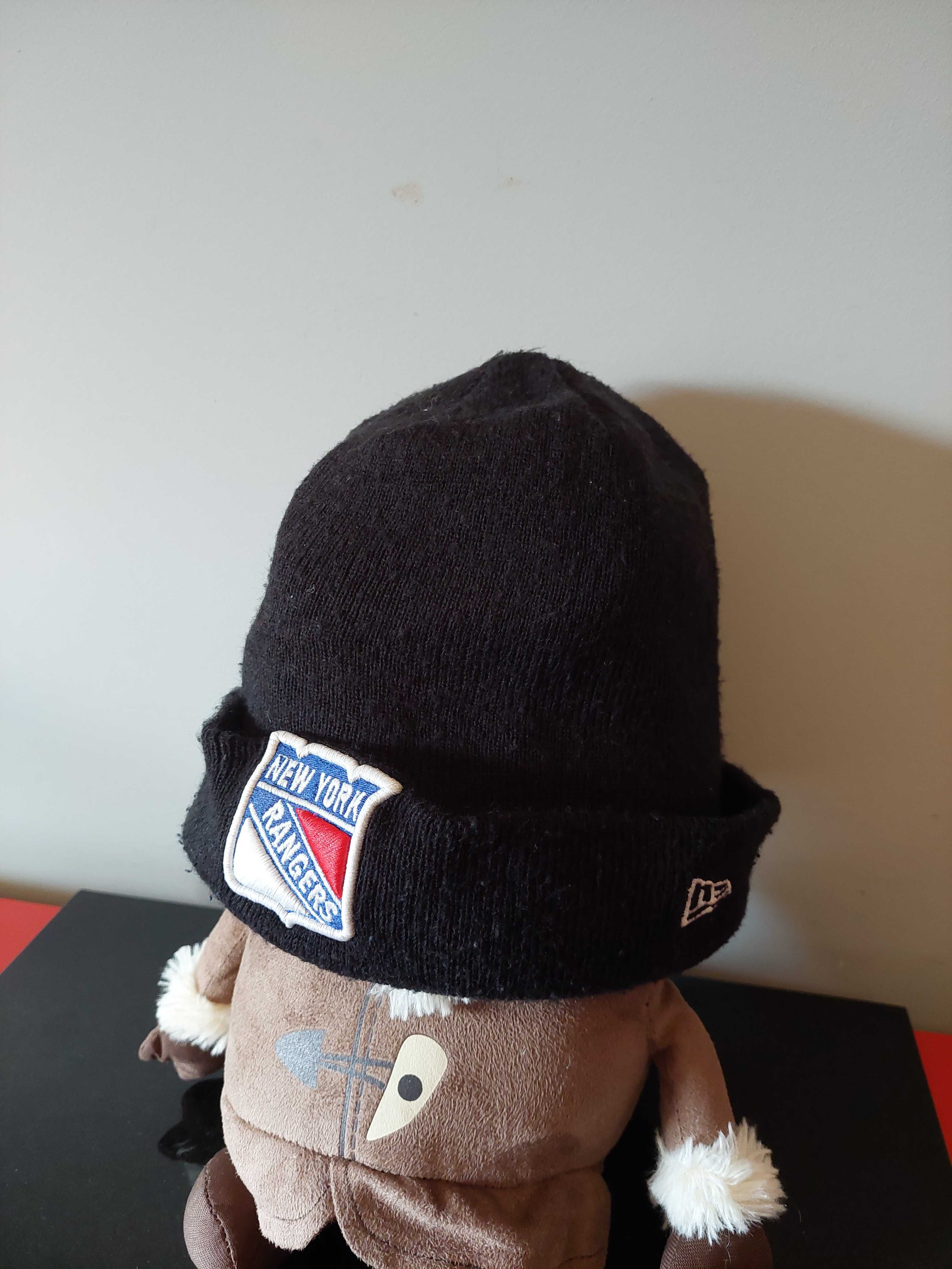 Czapka zimowa NEW ERA New York Rangers licencj NHL Hokej orygina metka