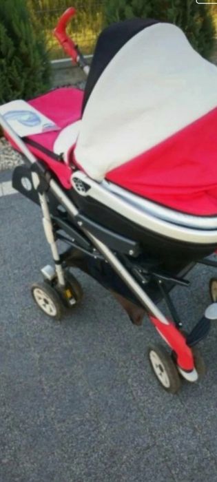 Wózek głęboki spacerówka fotelik 3 w 1 Chicco