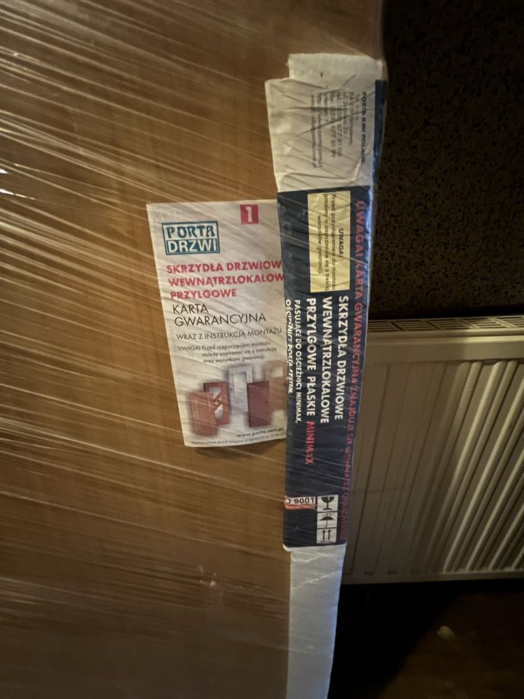 Drzwi Porta skrzydła wewnątrzlokalowe 2 szt łazienkowe