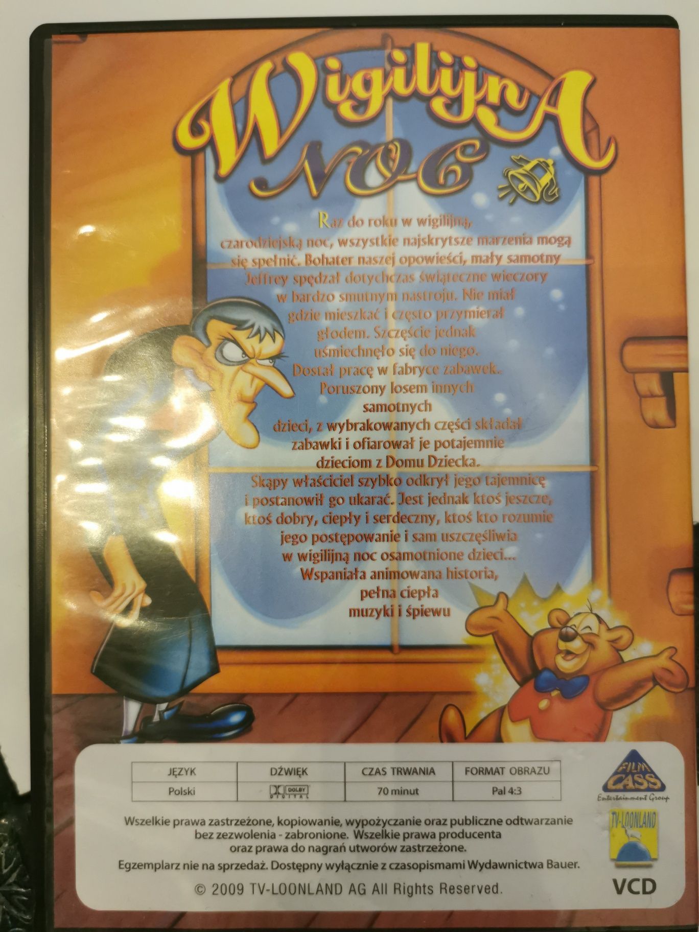 Wigilijna Noc bajka dla dzieci