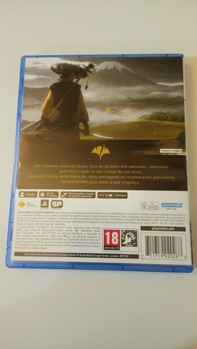 Jogo ps5 ghost of yotei