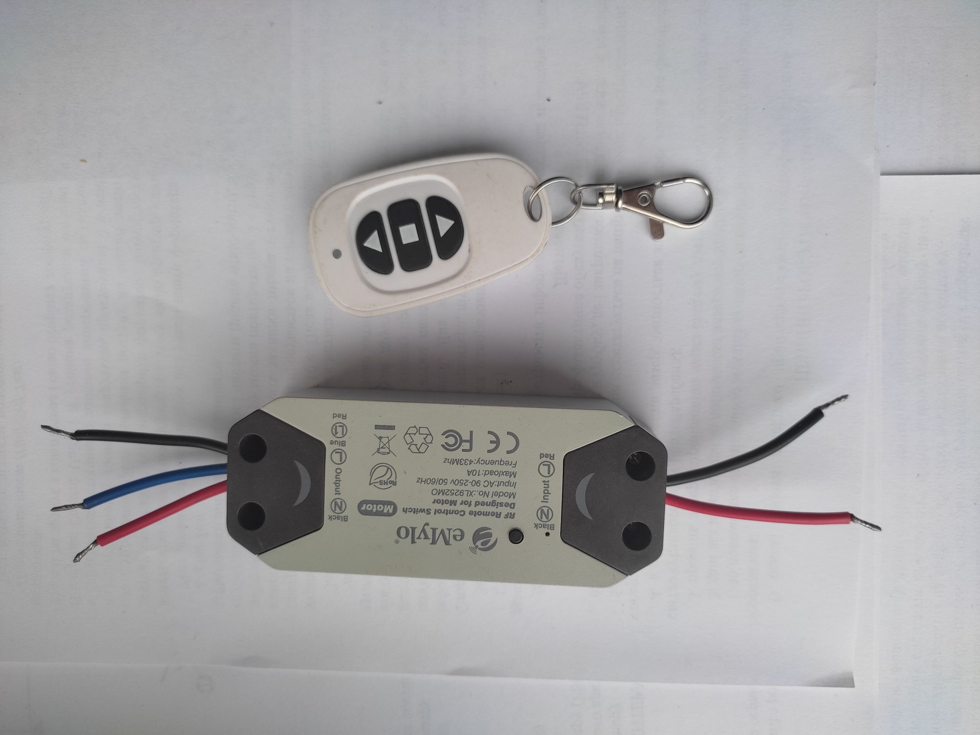 eMylo Remote Control Design for Motor