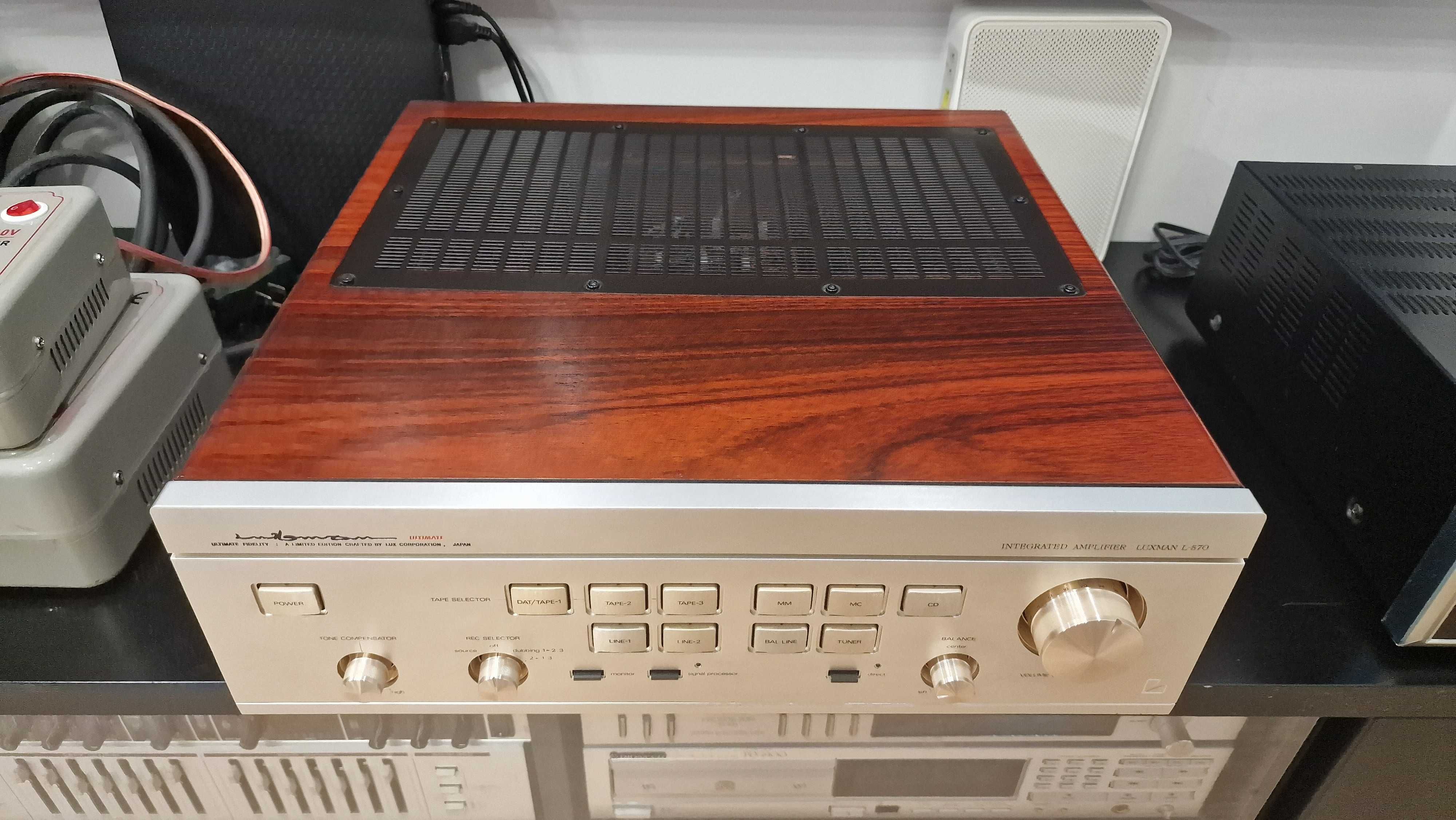 LUXMAN L-570 Arcydzieło wzmacniacza zintegrowanego