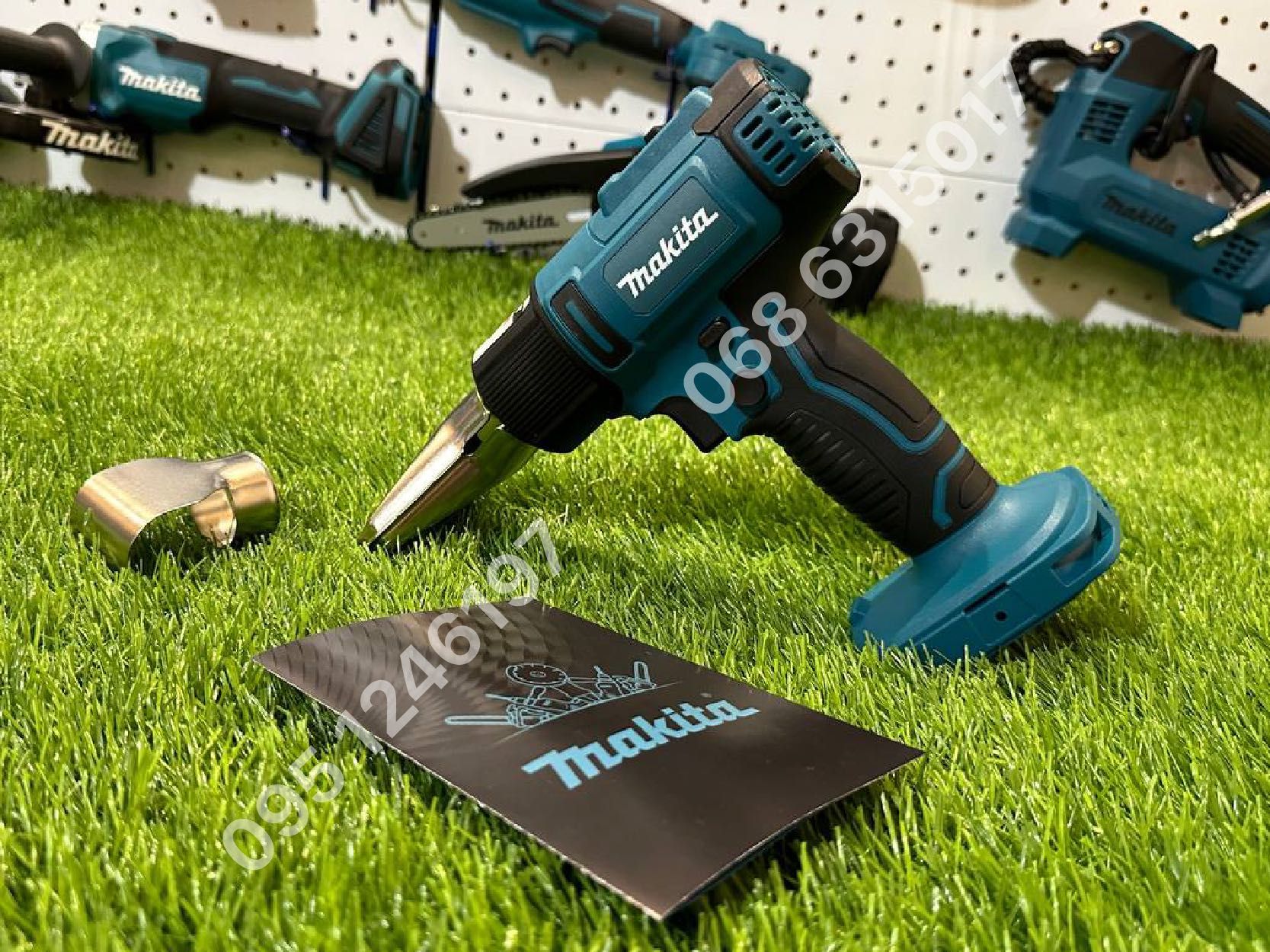 Каркас Аккумуляторный Фен Makita DHG180PT бесщеточный сушка без АКБ