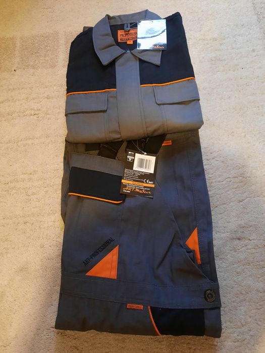 Ubranie Robocze Professional Bluza+Ogrodniczki 58
