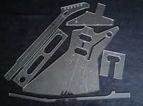 Szablon gitary typu GIBSON EXPLORER 57