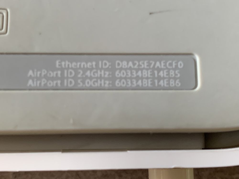 Apple A1354 AirPort Extreme роутер WIFI США гигабит гарантия 4-е покол