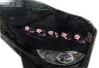 Pudrowy róż ozdoba dekoracja na auto samochód NOWA Nr.112