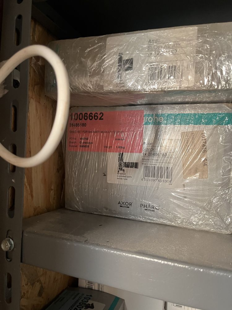 Hansgrohe axor zestaw do modulu prysznicowego