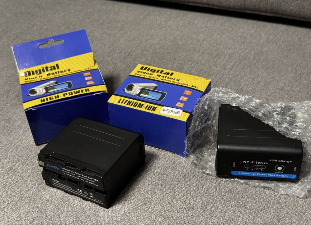 Акумулятор NP-F960Pro-usb 7.2v 7800mAh