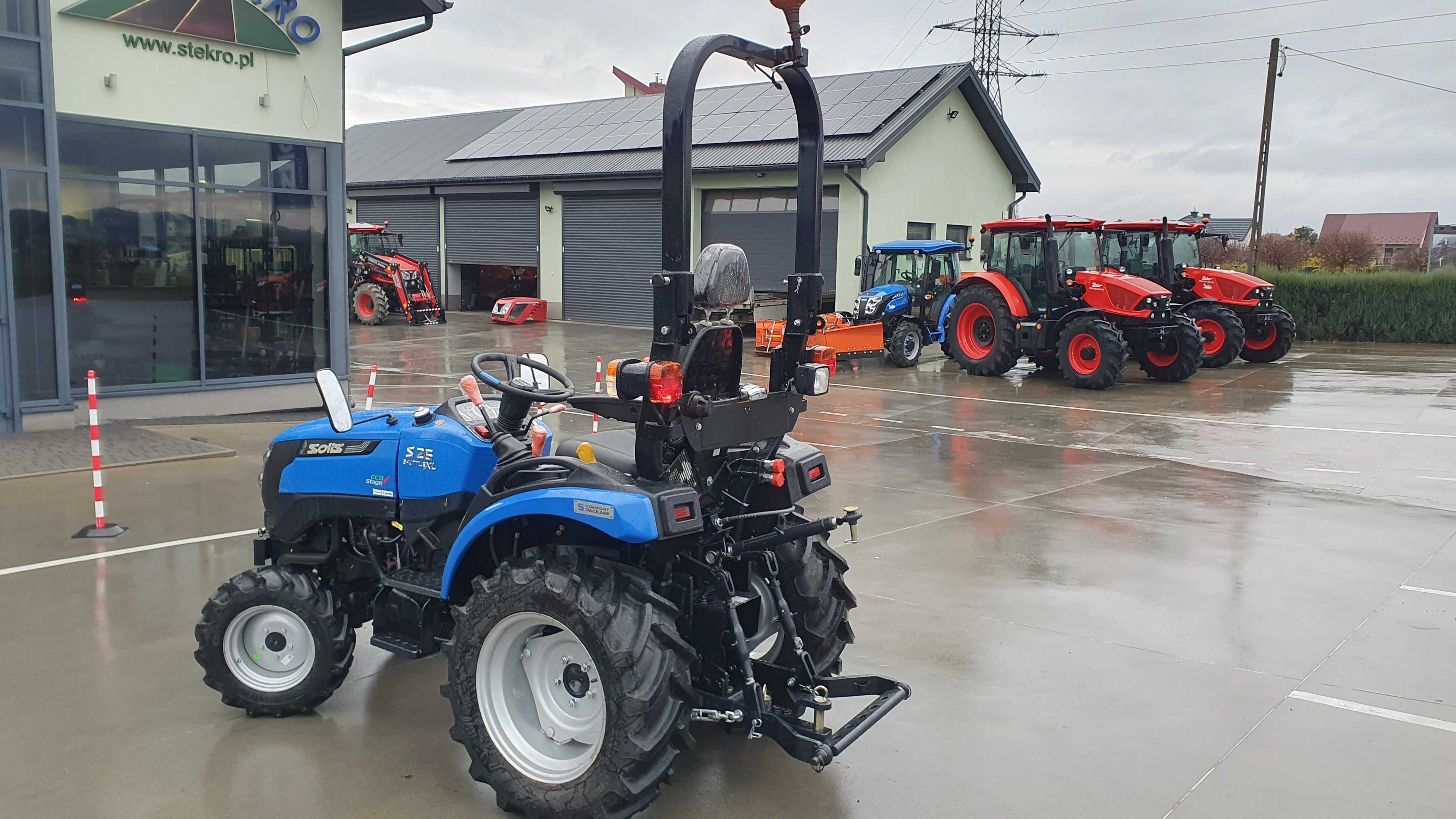Ciągnik mini traktor Solis S 26 4wd Skrzynia z rewersem 9+9-Najtaniej!