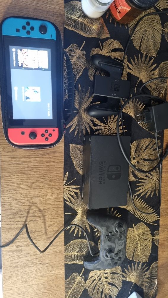 Nintendo switch v2 zestaw