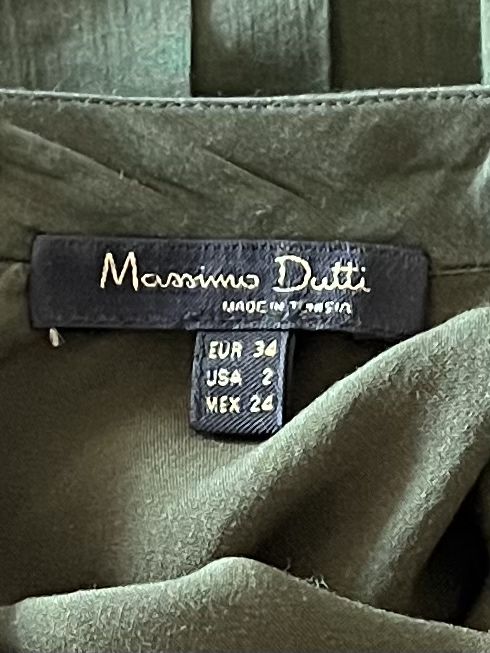 Bluzka z jedwabiem Massimo Dutti