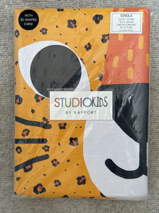 Nieużywana / nowa pościel Tygrysy Lwy StudioKids by Rapport