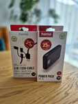 NOWY! Powerbank HAMA 10 000 mAh PD10 20W + Kabel 3w1 USB-C Lightning