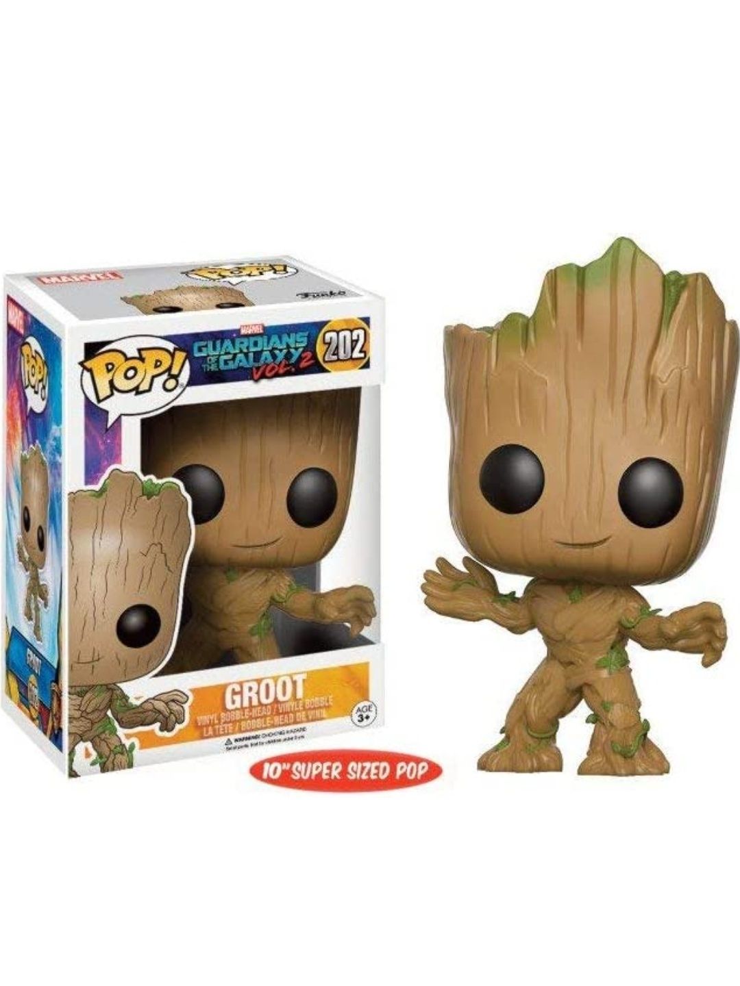 Funko POP  Groot Exclusive – Strażnicy Galaktyki2, Gigant!, winyl 202