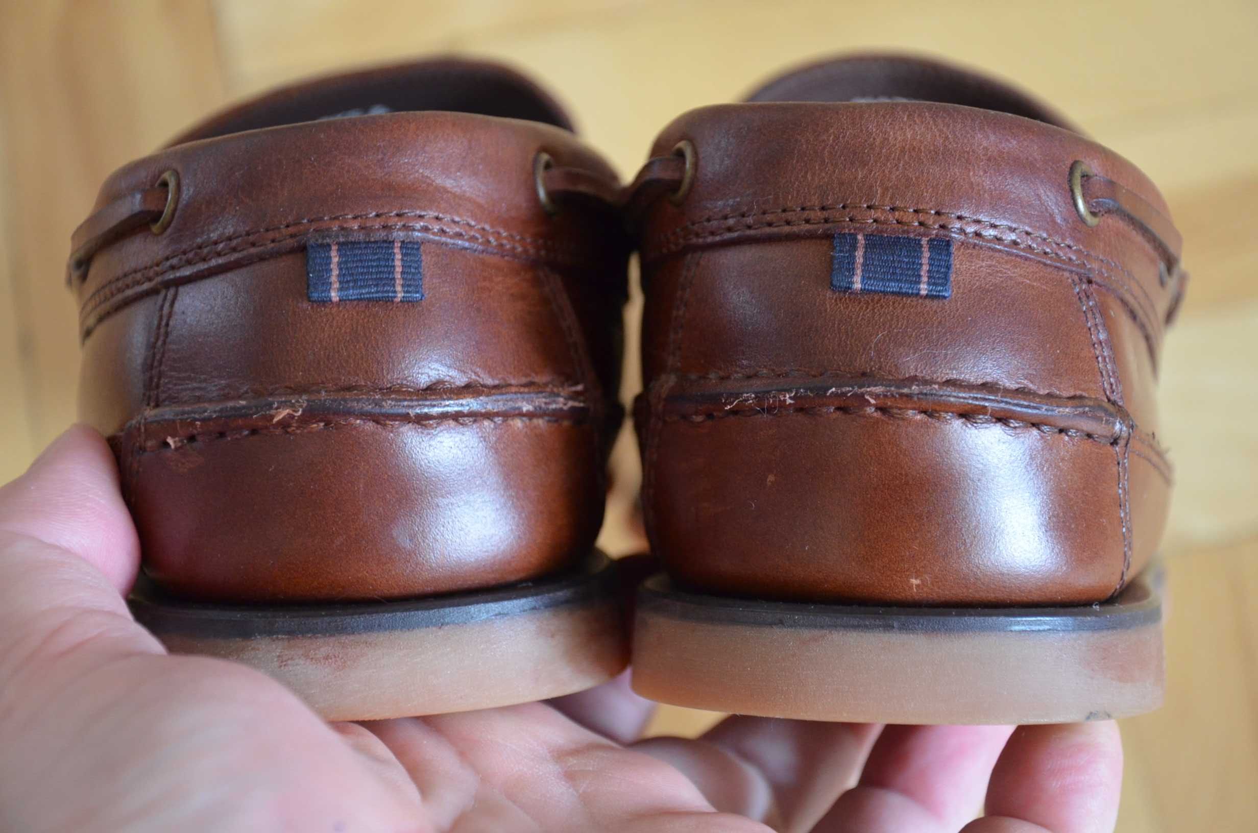 Buty mokasyny Marks&Spencer UK8 wkł.27,5 skórzane superstan