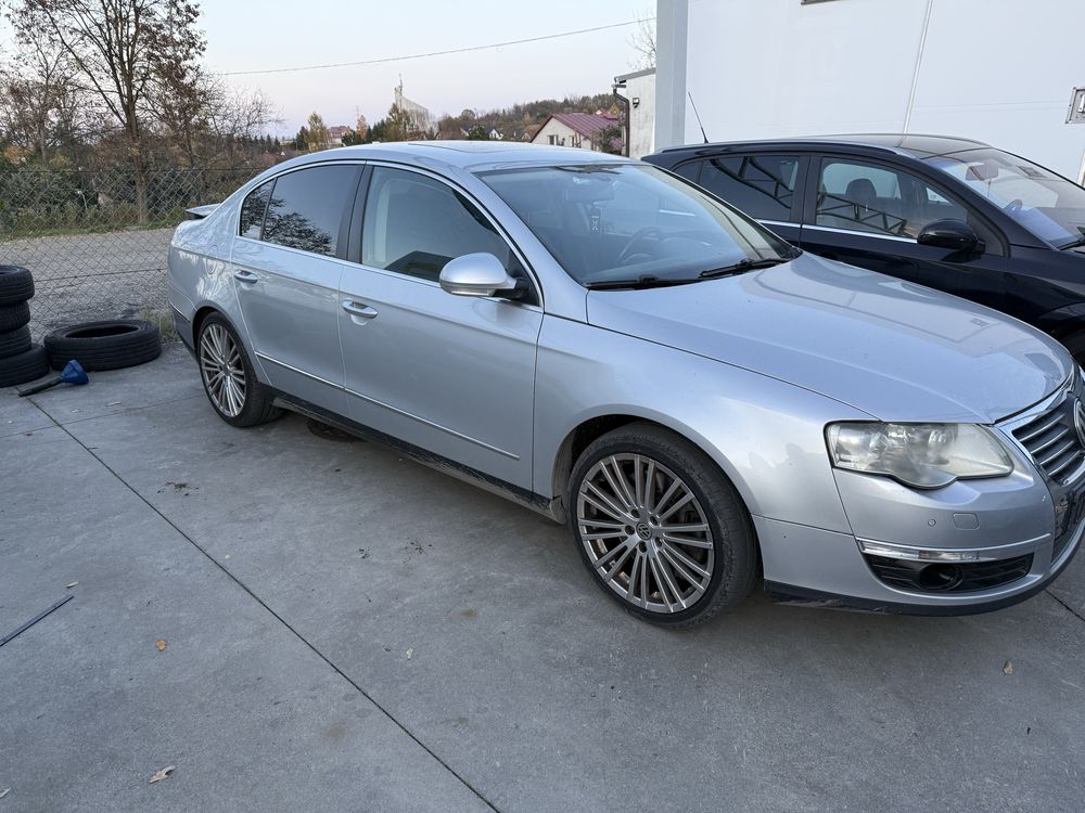 Passat B6 v6 3.2fsi na czesci silnik/drzwi/skrzynia kod lakieru la7w