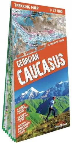 Trekking map Georgian Caucasus 1:75 000 - praca zbiorowa