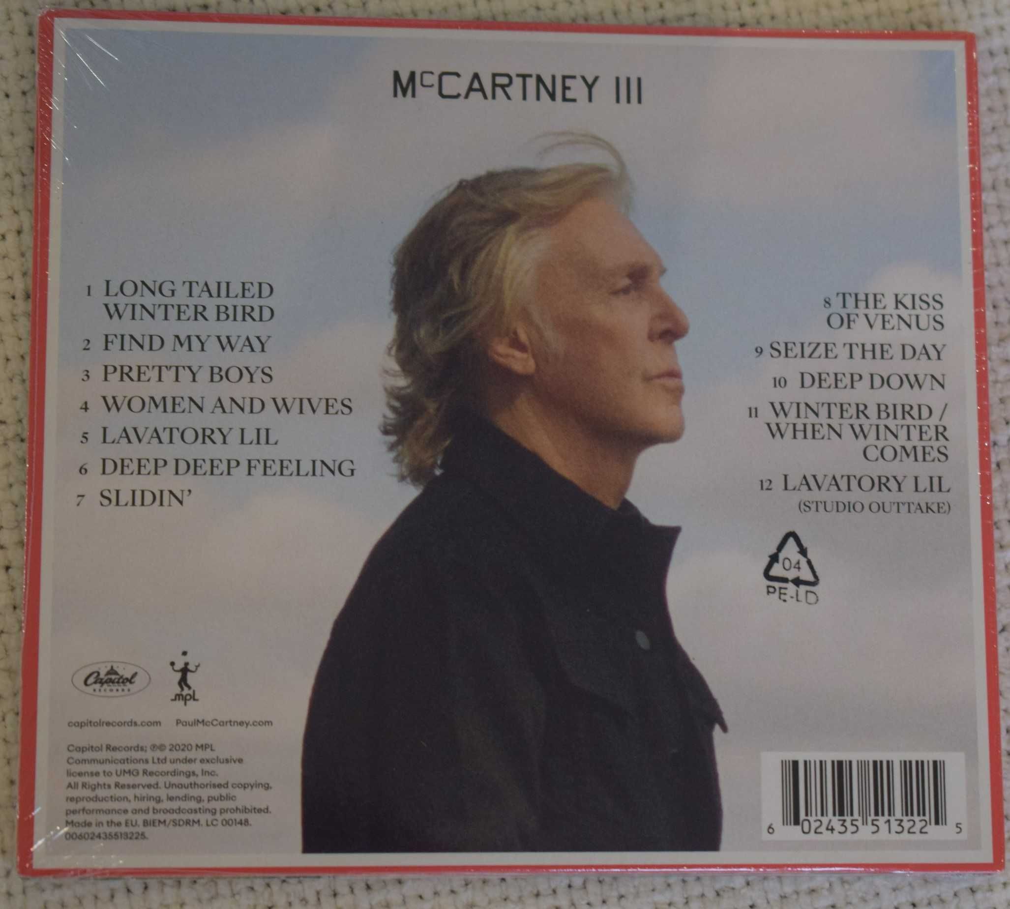 Paul McCartney III  CD Nowa w folii