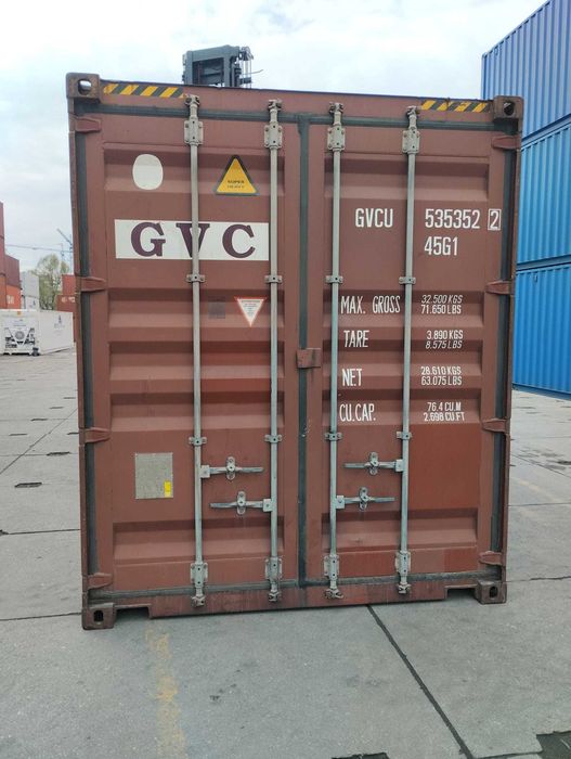 Używany kontener morski, szczelny, sprawny, 40 High Cube, CW – PK