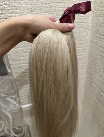 Натуральные волосы славянка люкс 65 см 180 грамм