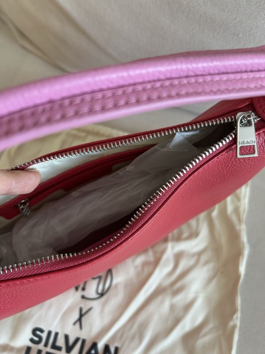 Сумочка з натуральної шкіри від Silvian Heach