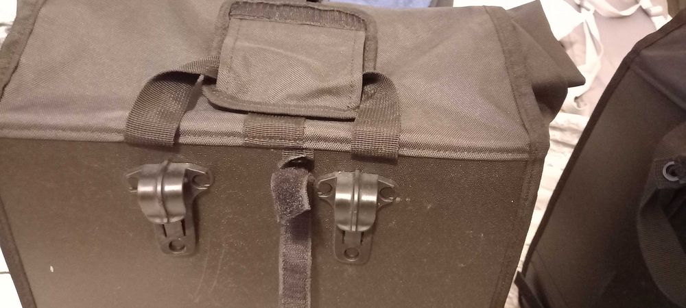 Alforge Duplo Bicicleta 500 2x20 L Preto - DECATHLON