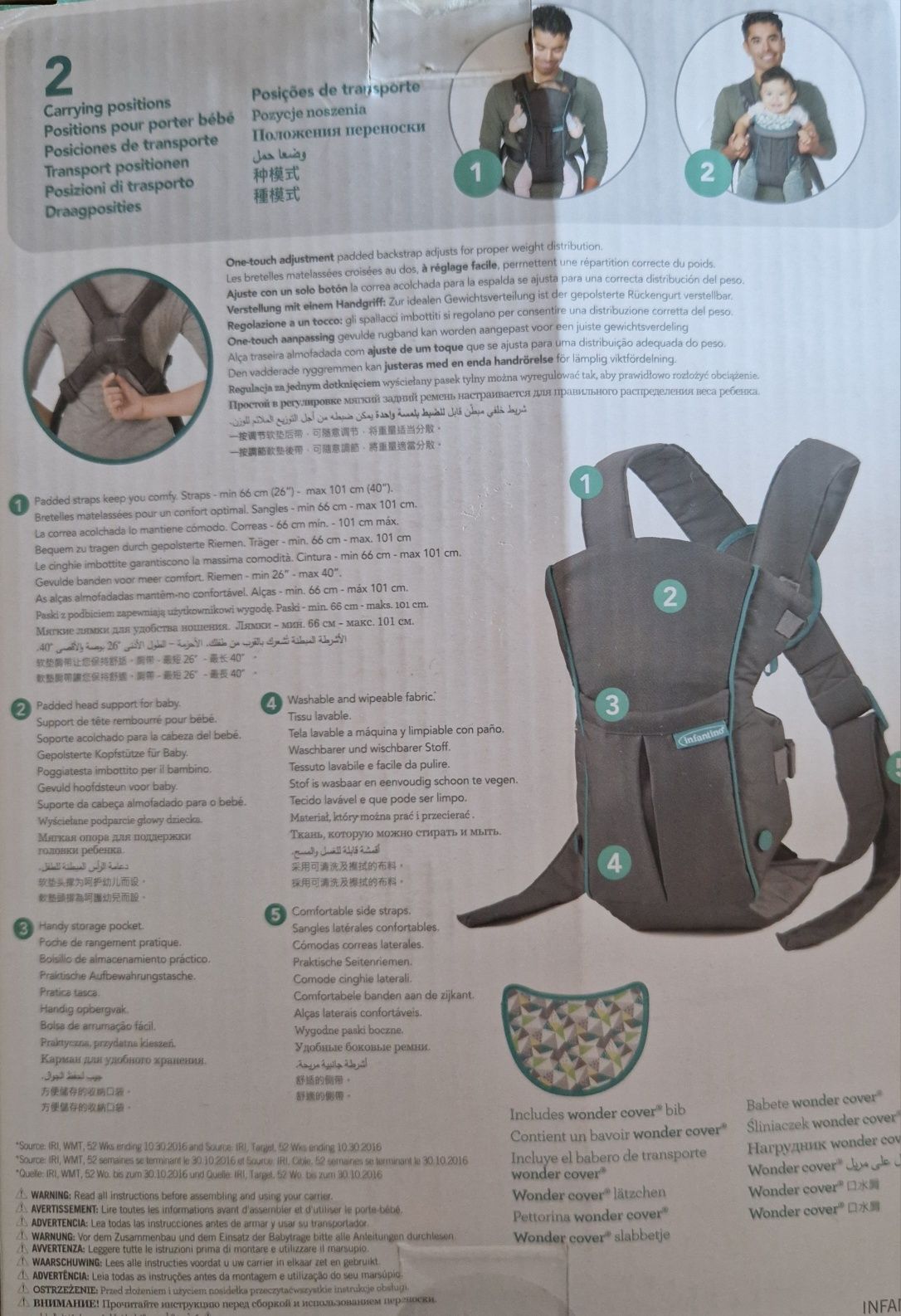 Marsupio para bebé