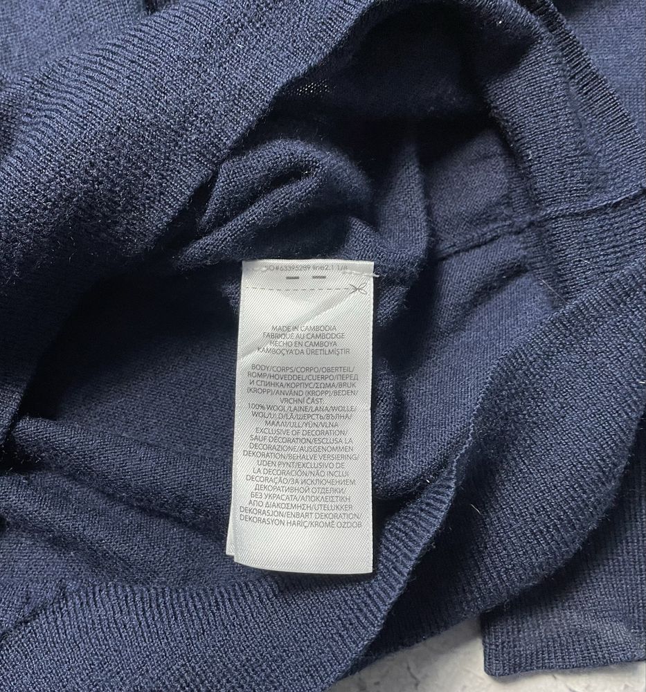Кофта Свитер Шерстяной Polo Ralph Lauren Оригинал L-XL