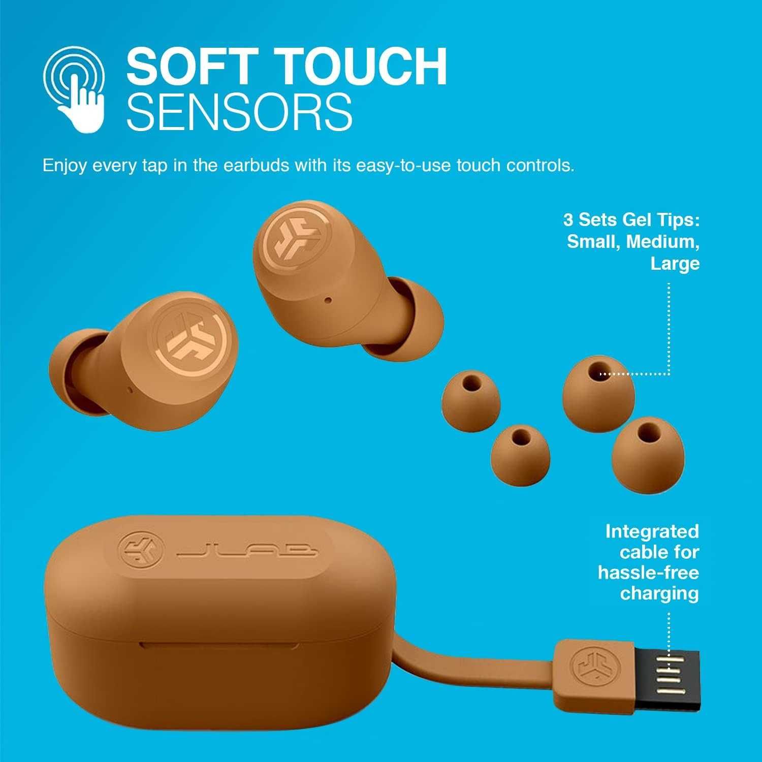 JLab Go Air Tones – bezprzewodowe słuchawki Bluetooth True Wireless