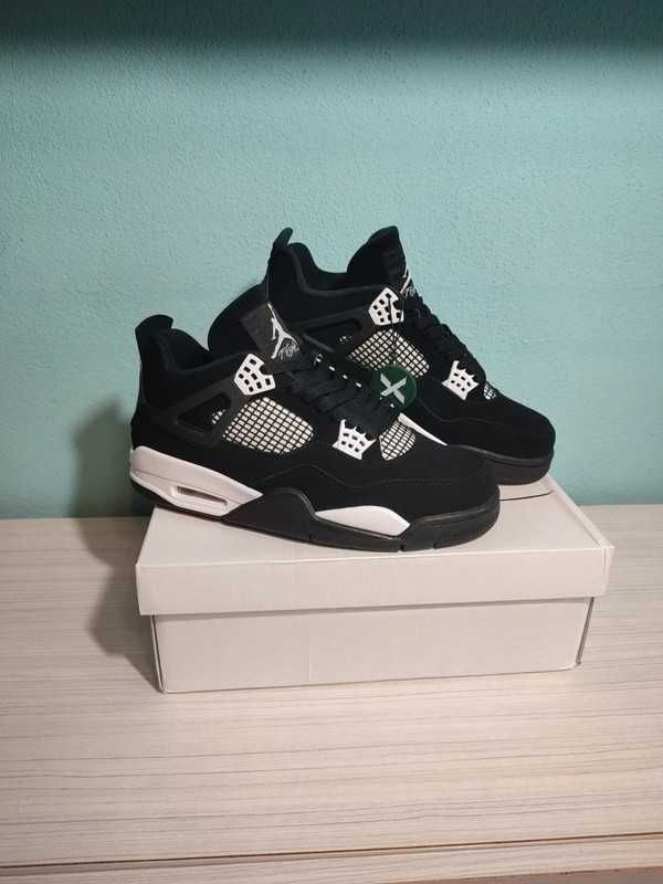 "Buty męskie Trampki" Nike Jordan 4 czarny FQ8138 r.43