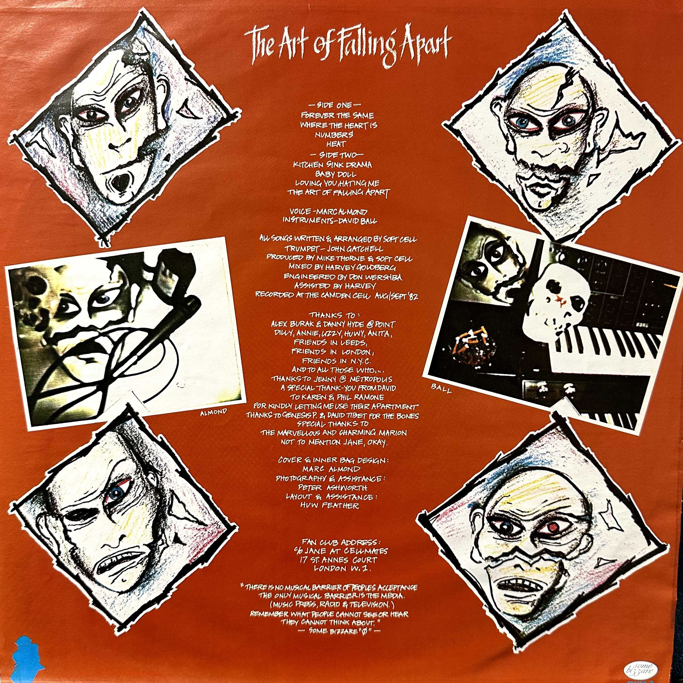 Soft Cell - The Art of Falling Apart (Vinyl, 1986, UK)