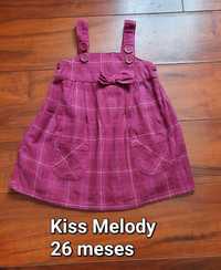 Vestido Kiss Melody 26 meses
