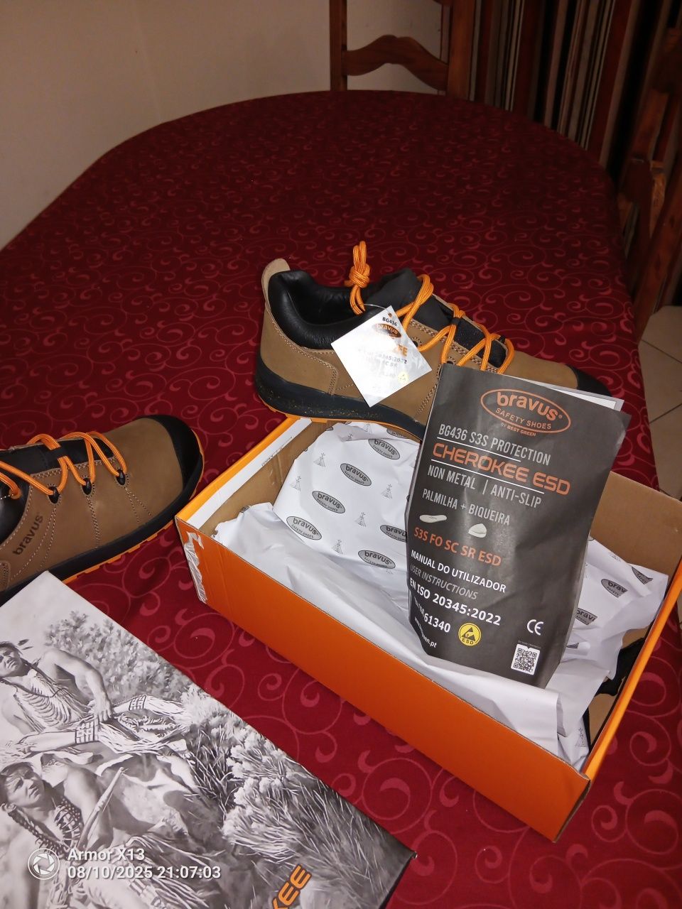 Botas de trabalho