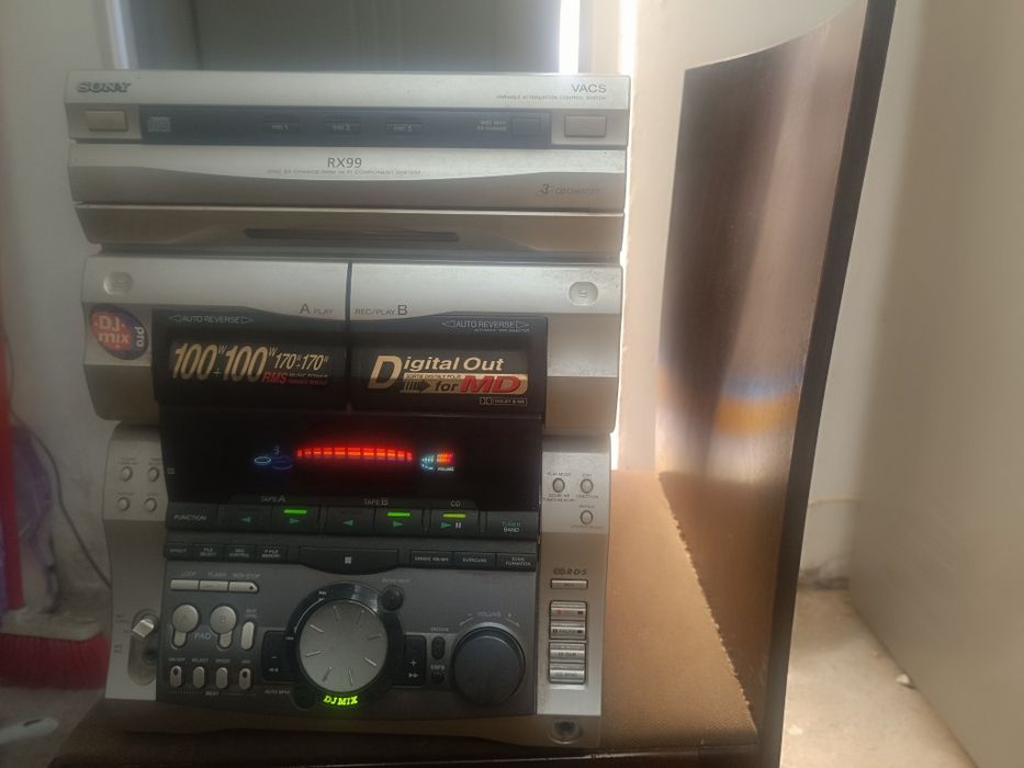 Aparelhagem Sonny com comando 3dvd