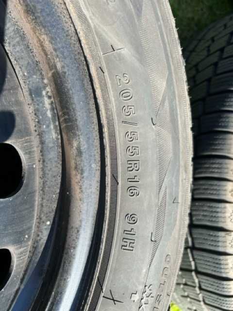 Koła felgi stalowe opony zimowe 205/55R16