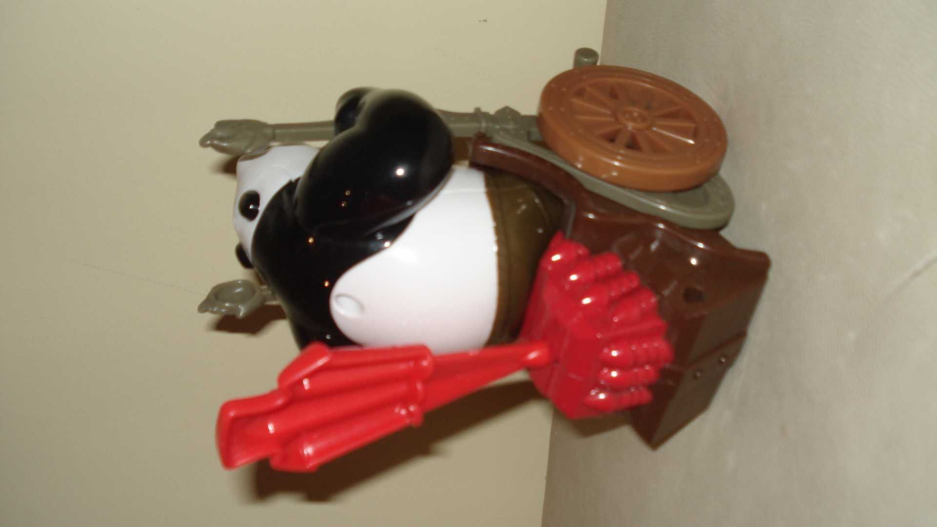RARA Figura Rickshaw Kung Fu Panda 2 - 2010 Mattel