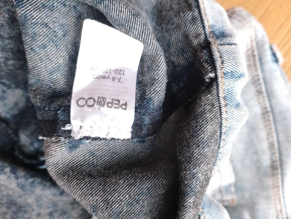 spódniczka jeansowa 122/128 pepco