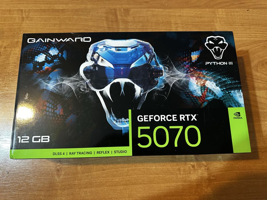 Karta Graficzna NVIDIA Gainward GeForce RTX 5070 Python III 12 GB GDDR