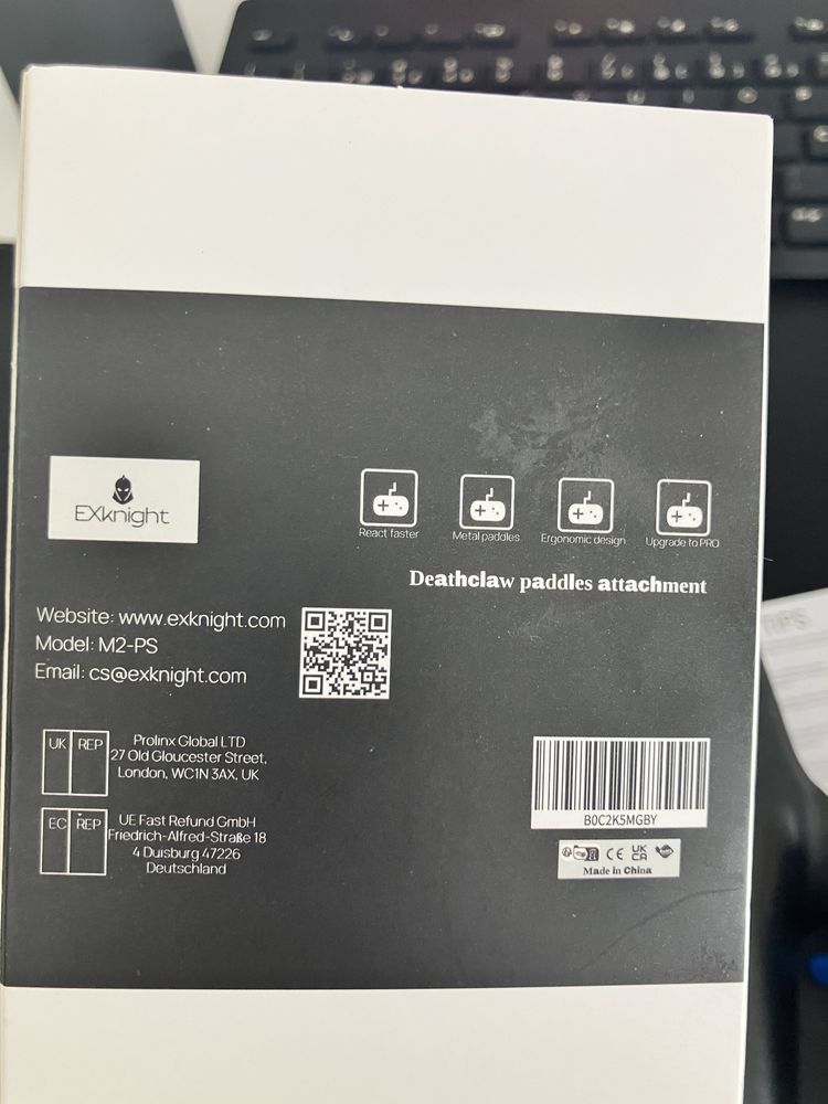 Botoes traseiros comando playstation 5