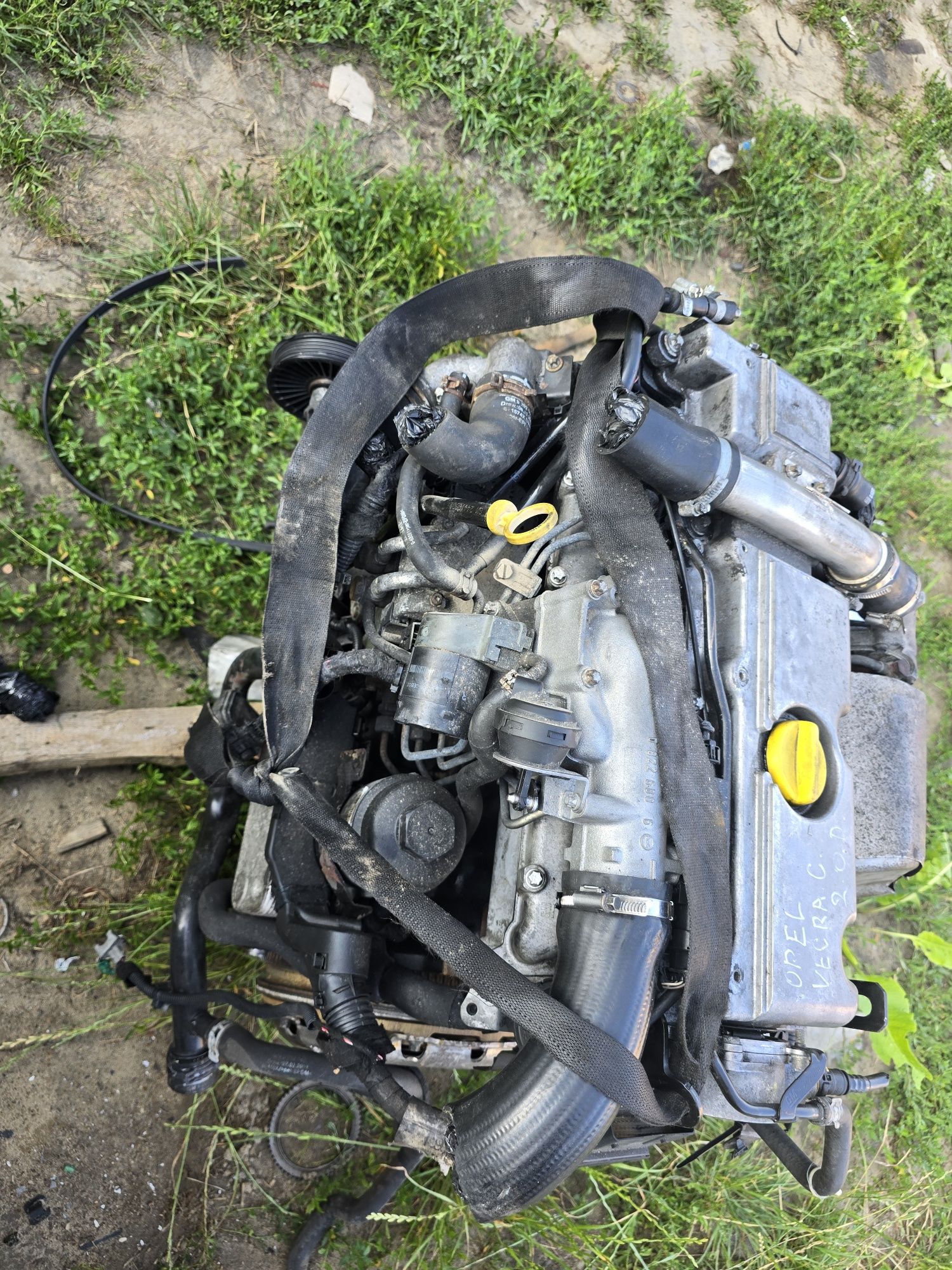 Двигун двигатєль мотор opel Vectra C Zafira A  Astra G  2.0DTI Y20DTH